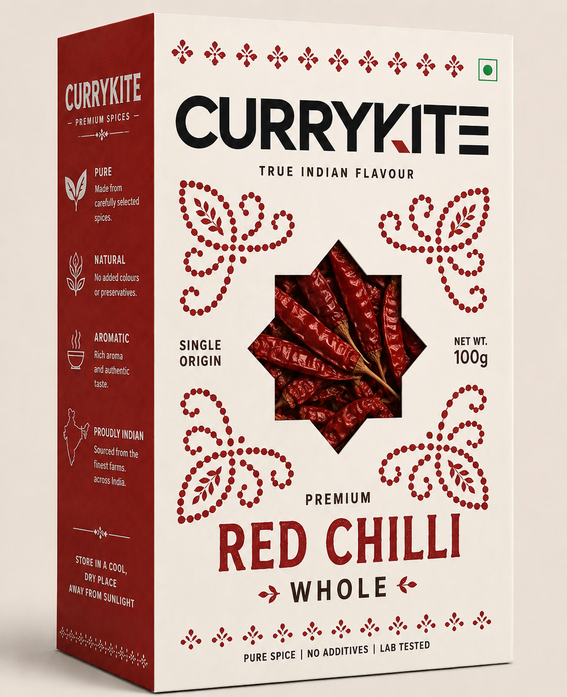 CURRYKITE Premium Dry Red Chilli 100g