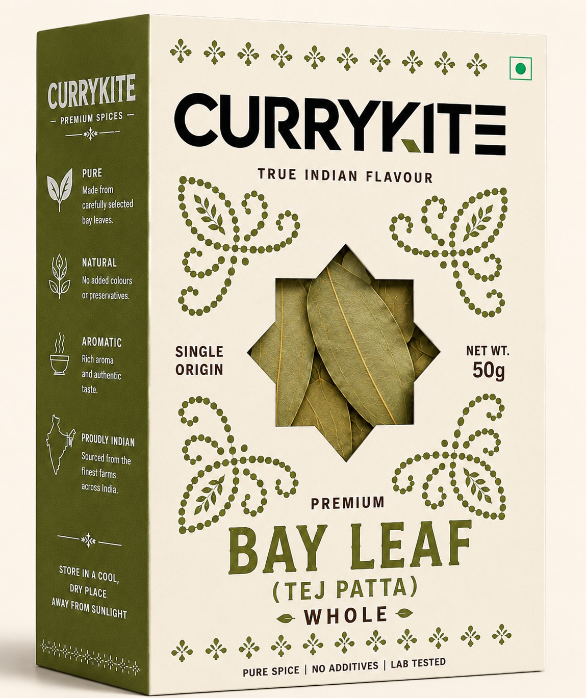CurryKite Premium Bay Leaf (Tej Patta) 50g