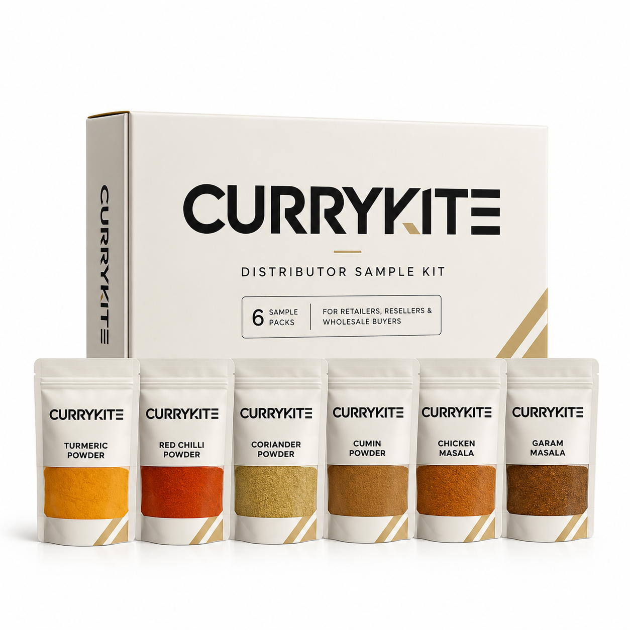Currykite Distributor Sample Kit | Trial Pack for Retailers, Resellers Wholesale Buyers