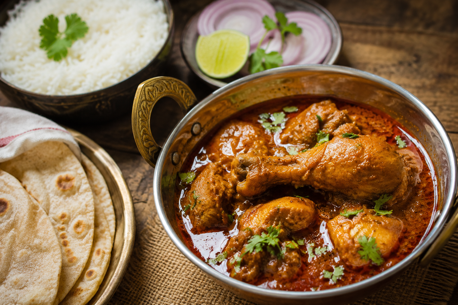 Chicken Curry Recipe | Restaurant Style Chicken Curry at Home