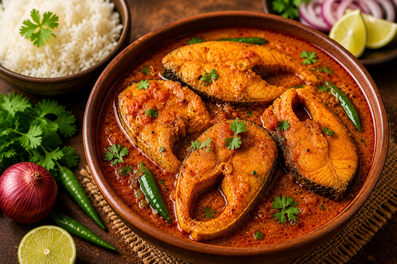 Fish Curry Recipe | Authentic Indian Fish Curry (Easy & Flavorful)